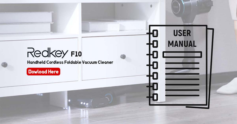 User manual | Redkey F10 Cordless Foldable Vacuum Cleaner