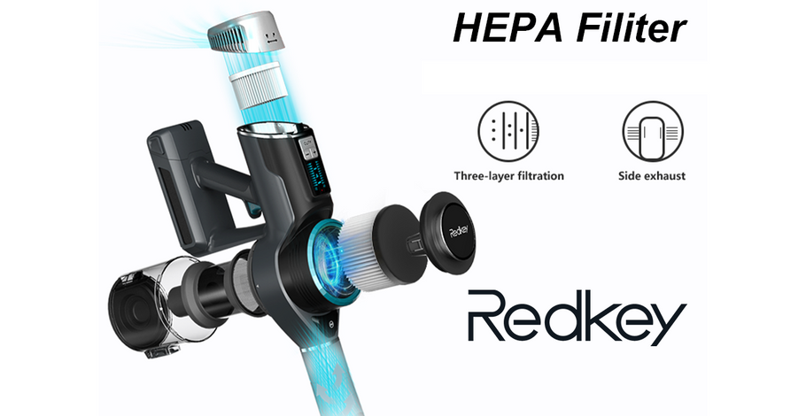 Hows HEPA Works in Redkey F10? What's HEPA?